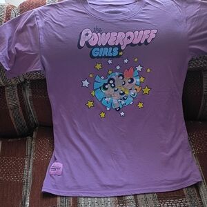The Powerpuff Girls Purple Graphic Tee